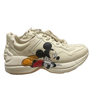 [ SOLD ] Gucci Rhyton X Disney Sneakers Men’s Size 7 25.5cm Women’s  40EU Used